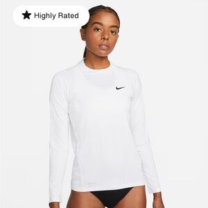 Nike Women's Long Sleeve Hydroguard Shirt (Rash Guard)